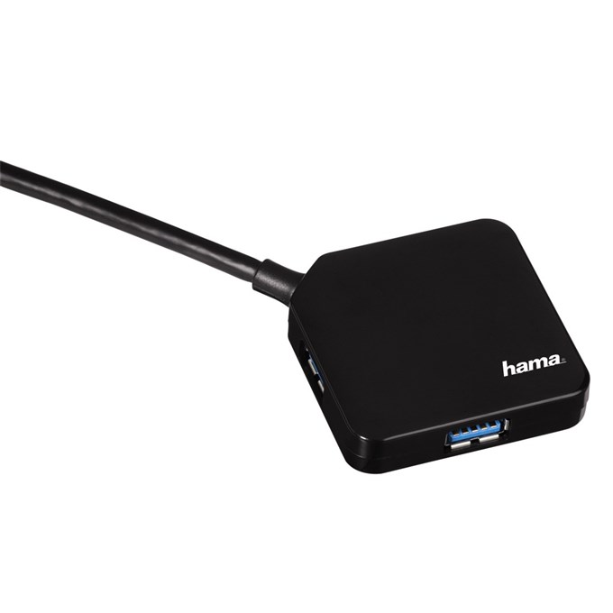 USB 3.0 HUB 1:4, HAMA crni 12190